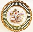 coppia di piatti decorati 18x18 pag.24 bis
